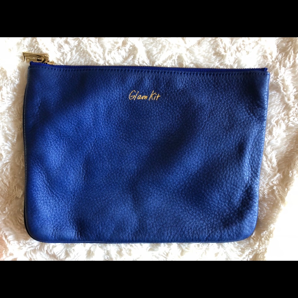 Rebecca Minkoff leather glam kit pouch